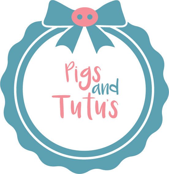 Het logo van Pigs and tutu's