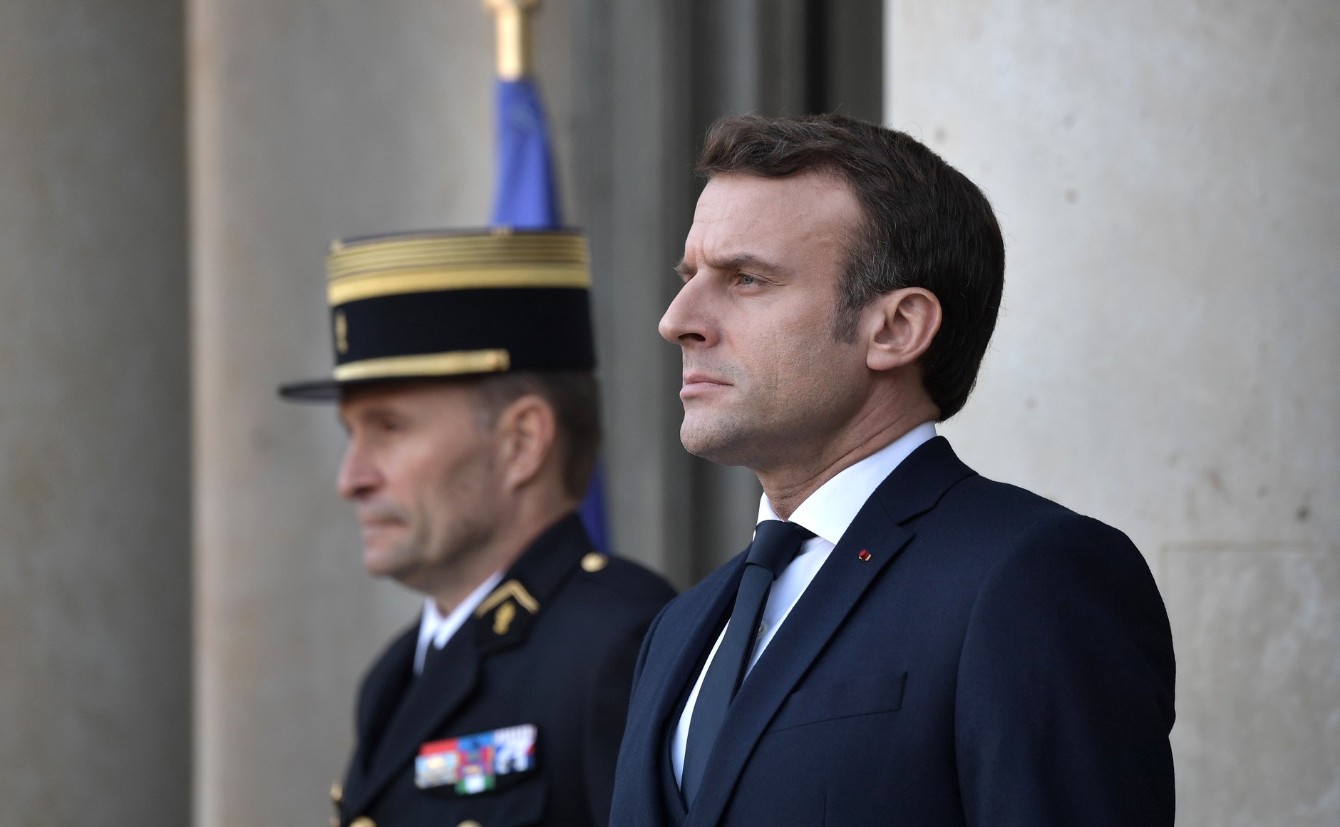Emmanuel Macron reageert op het politiegeweld. Belgische militairen zullen niet langer te zien zijn op straat. ©Pixabay