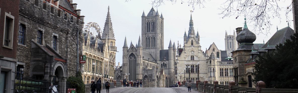 De Sint-Niklaaskerk in Gent.