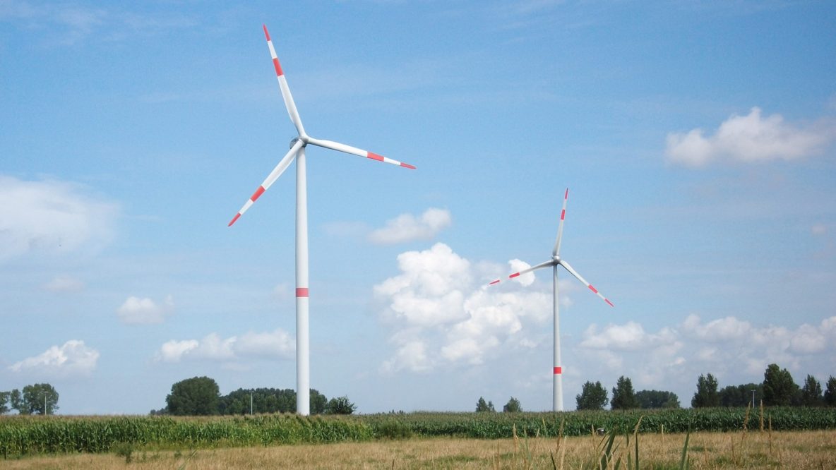 Windturbines van energieleverancier Wase Wind in Kruibeke