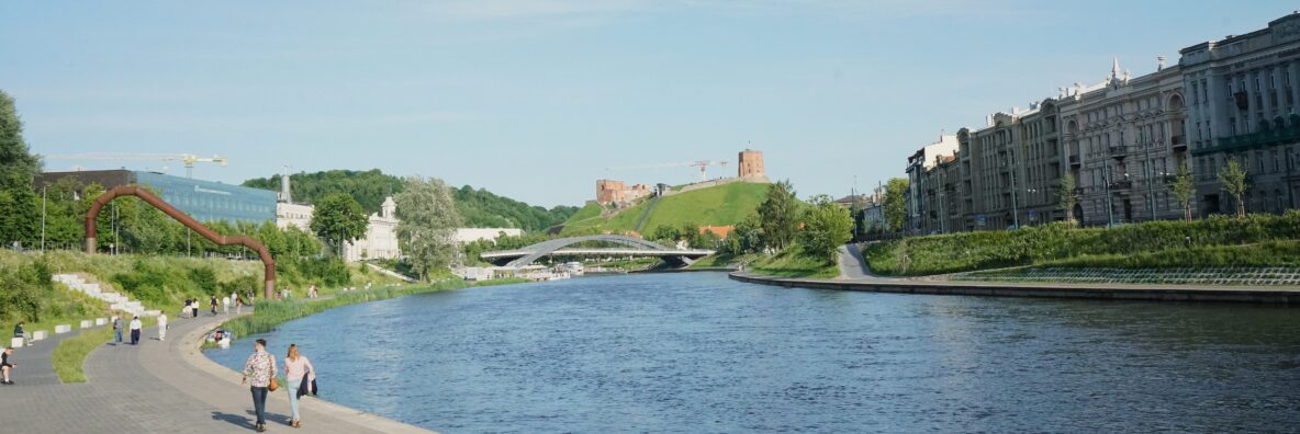 Overzicht van Vilnius (Foto: Noa Mornie)